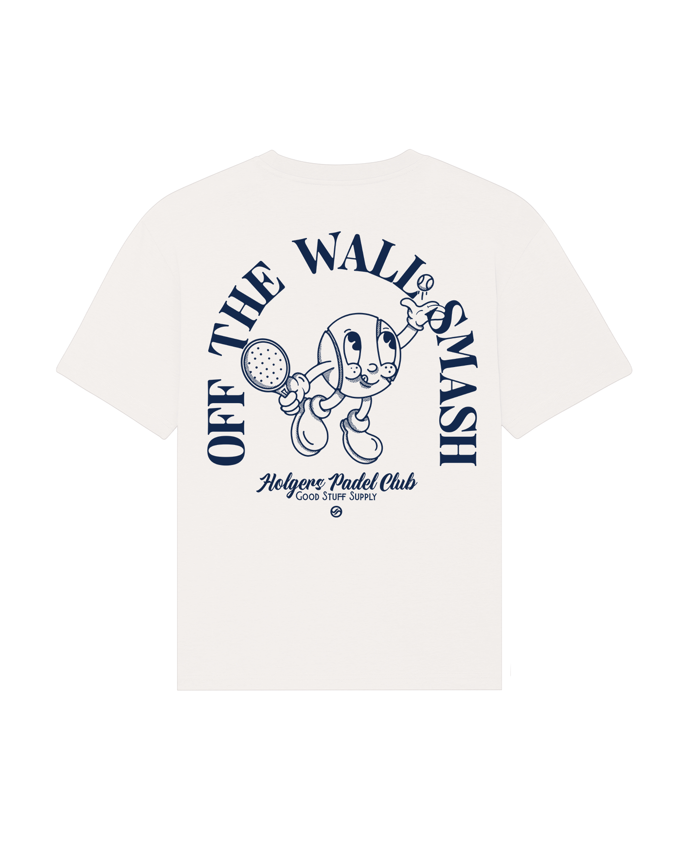 Oversize Holgers Padel Club T-shirt - Off White